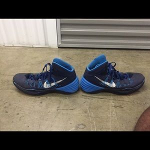 Nike Men's Blue Hyperdunk Basketball Shoes Size 14
